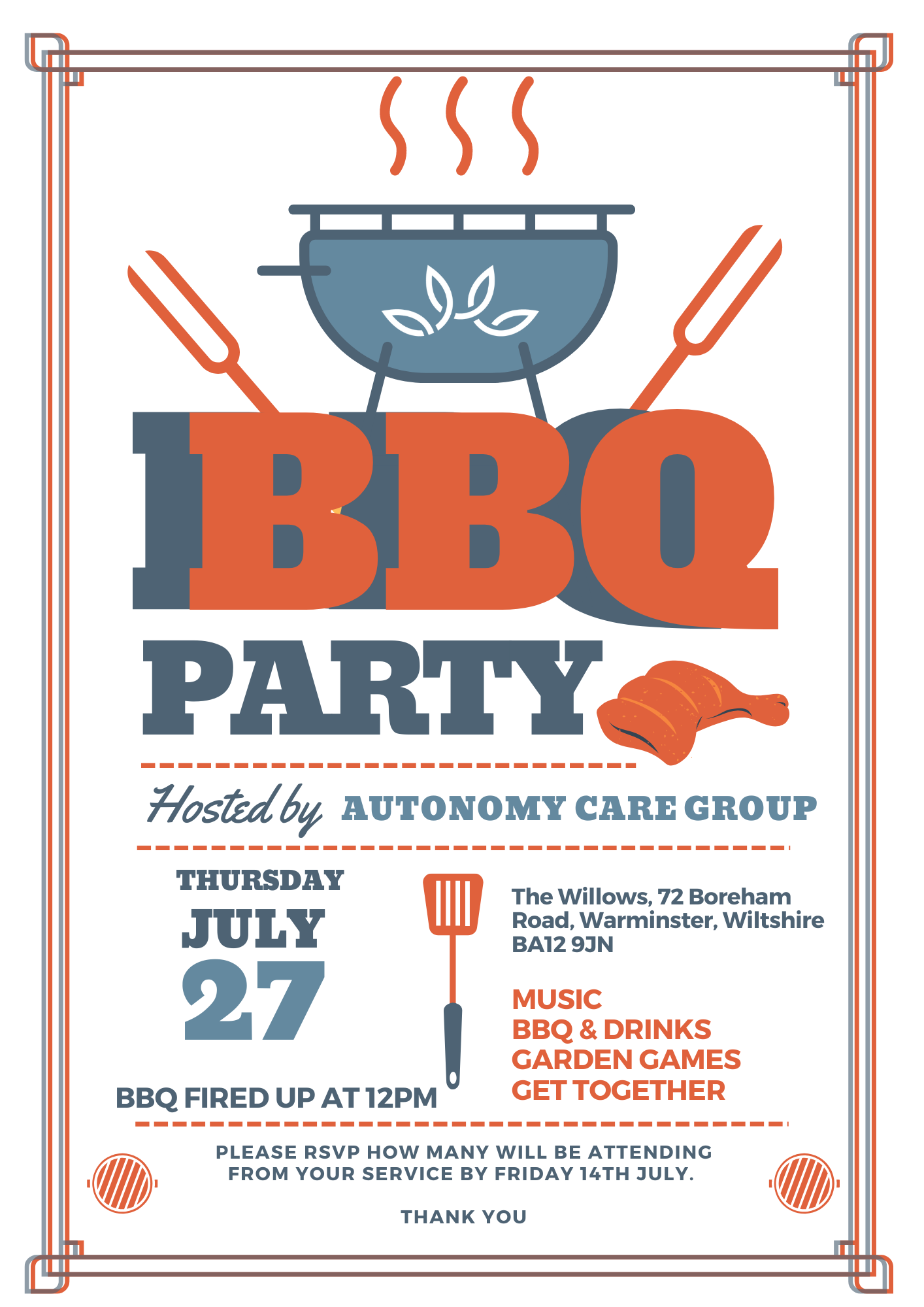 BBQ Party Invite